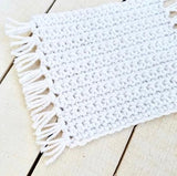Beginner Friendly Crochet Free Patterns | Mug Rug Crochet Pattern