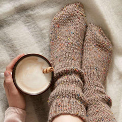 Free Cozy Sock Patterns for the Fall Months | Slouchy socks free pattern