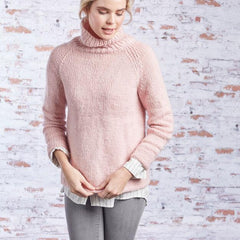Crochet and Knitting Free Sweater Patterns for the Fall Season | Turtleneck Knitting Sweater Pattern