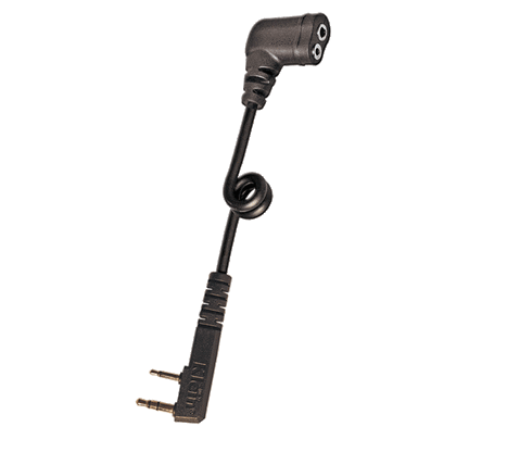 2 Pin Kenwood Male to Motorola Female Adapter (Kenwood, Baofeng, – Comm Gear Supply