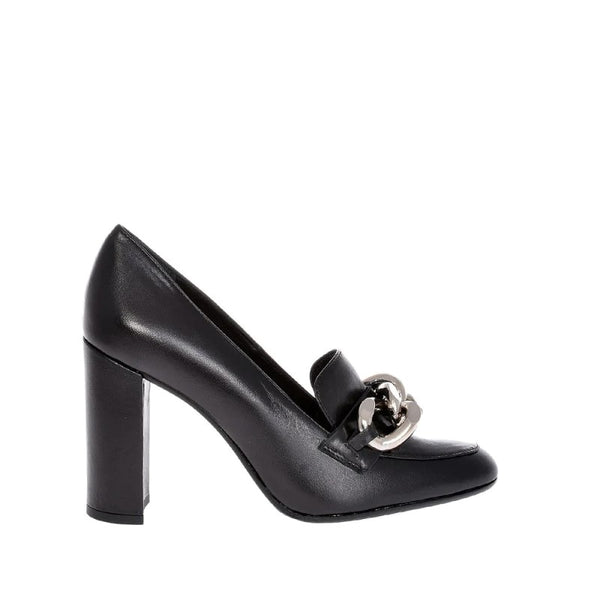 Mai Black Block Heel Shoes