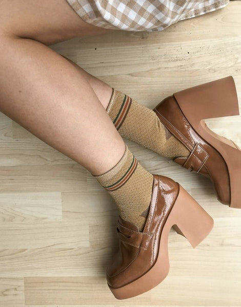 brown platform heels shoes