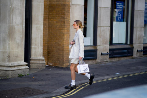 Dress like a Londoner with socks and loafers