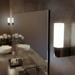 SENSIO | Erin chrome finish single LED wall light - Bathroom Trend
