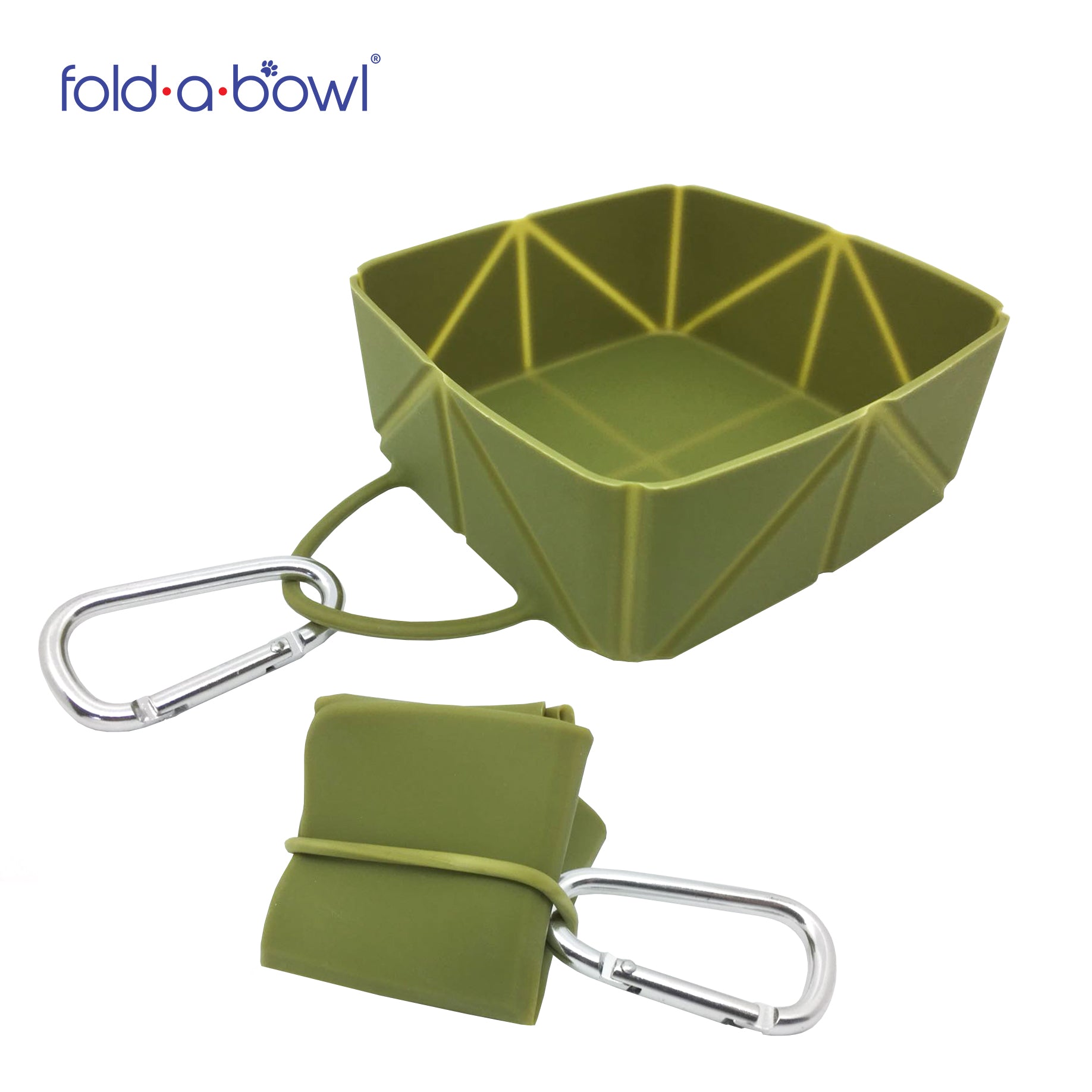 fold up dog bowl