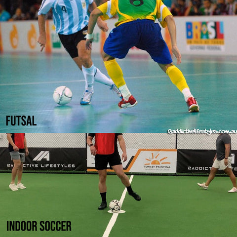 indoor soccer vs futsal