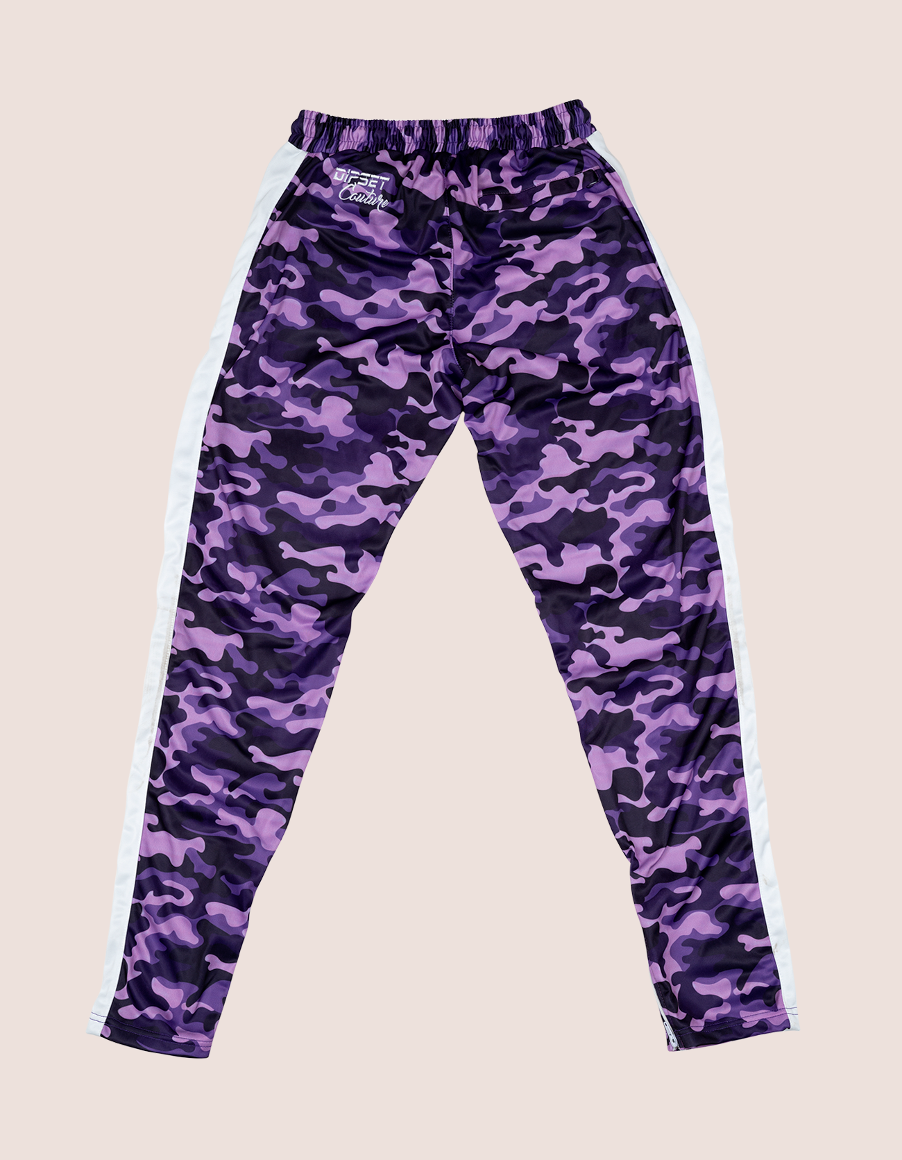 purple camo tracksuit