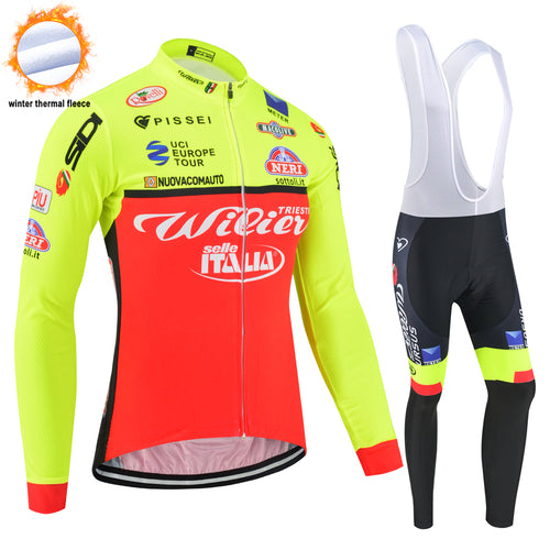 winter cycling jersey mens