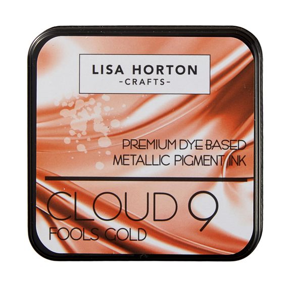 Lisa Horton Crafts - Cloud 9 Metallic Ink Pad - Fools Gold