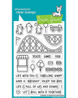Lawn Fawn - Clear Stamps - Coaster Critters