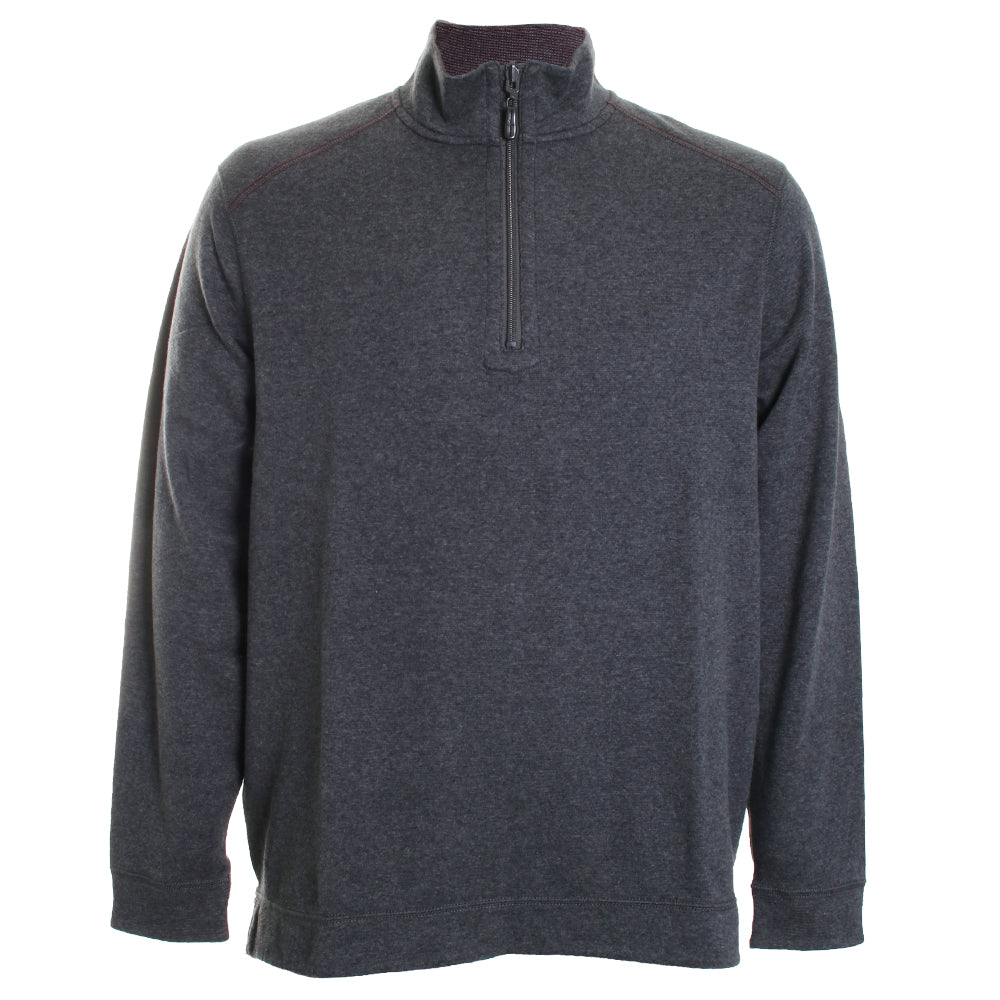 Alpine View Reversible Knit Quarter Zip Sweater – Lee Newman.com