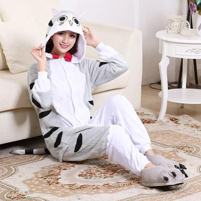 Combinaison Pyjama Chat Votre Kigurumi Chat Au Sommeil