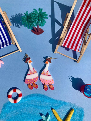 Sandy Goose Earrings - Terra Shepherd Boutique & Apothecary