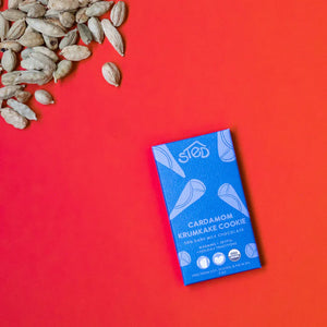 Mini Cardamom Krumkake Cookie Chocolate Bar - Terra Shepherd Boutique & Apothecary