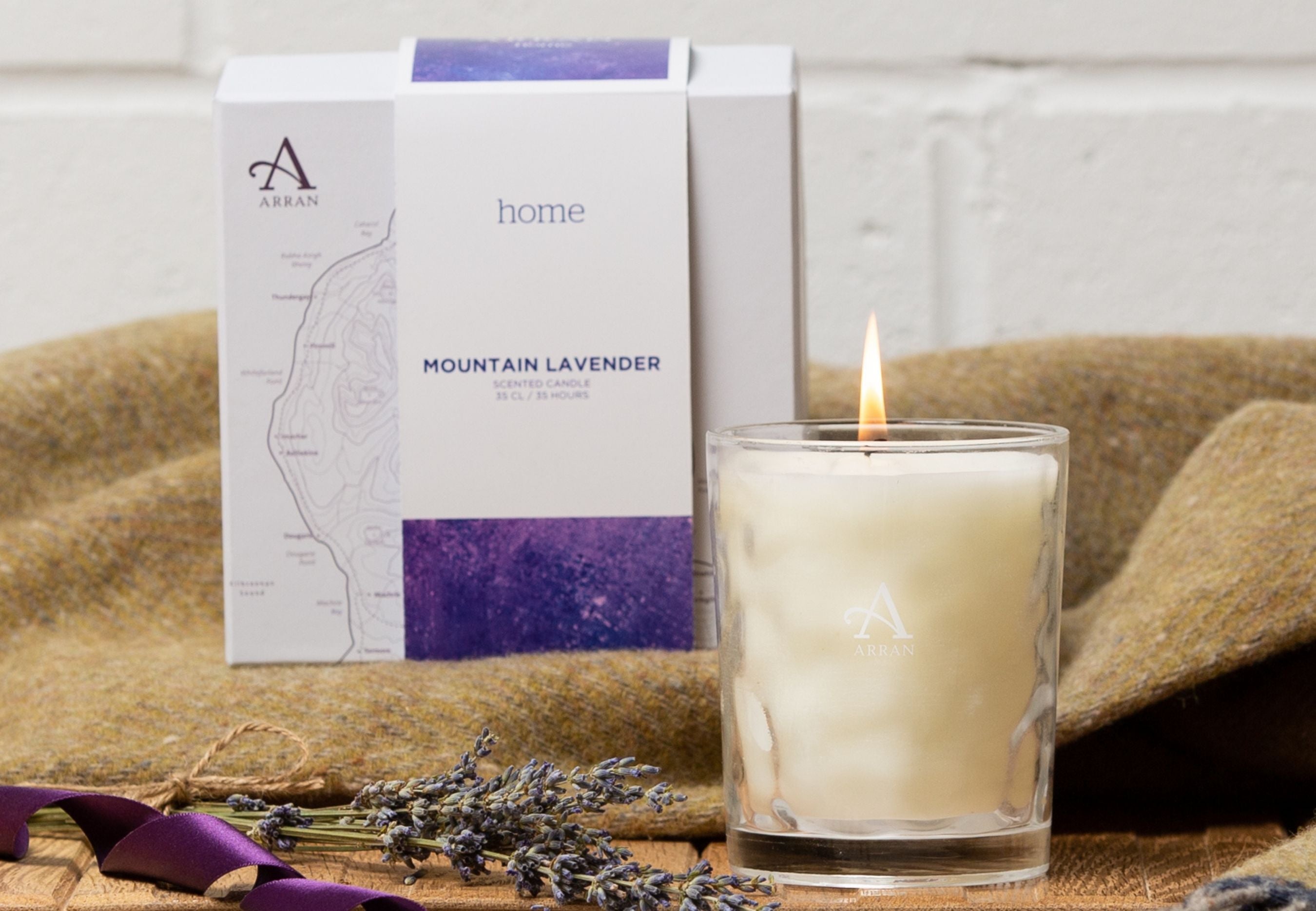 Lavender Candle | ARRAN Sense of Scotland