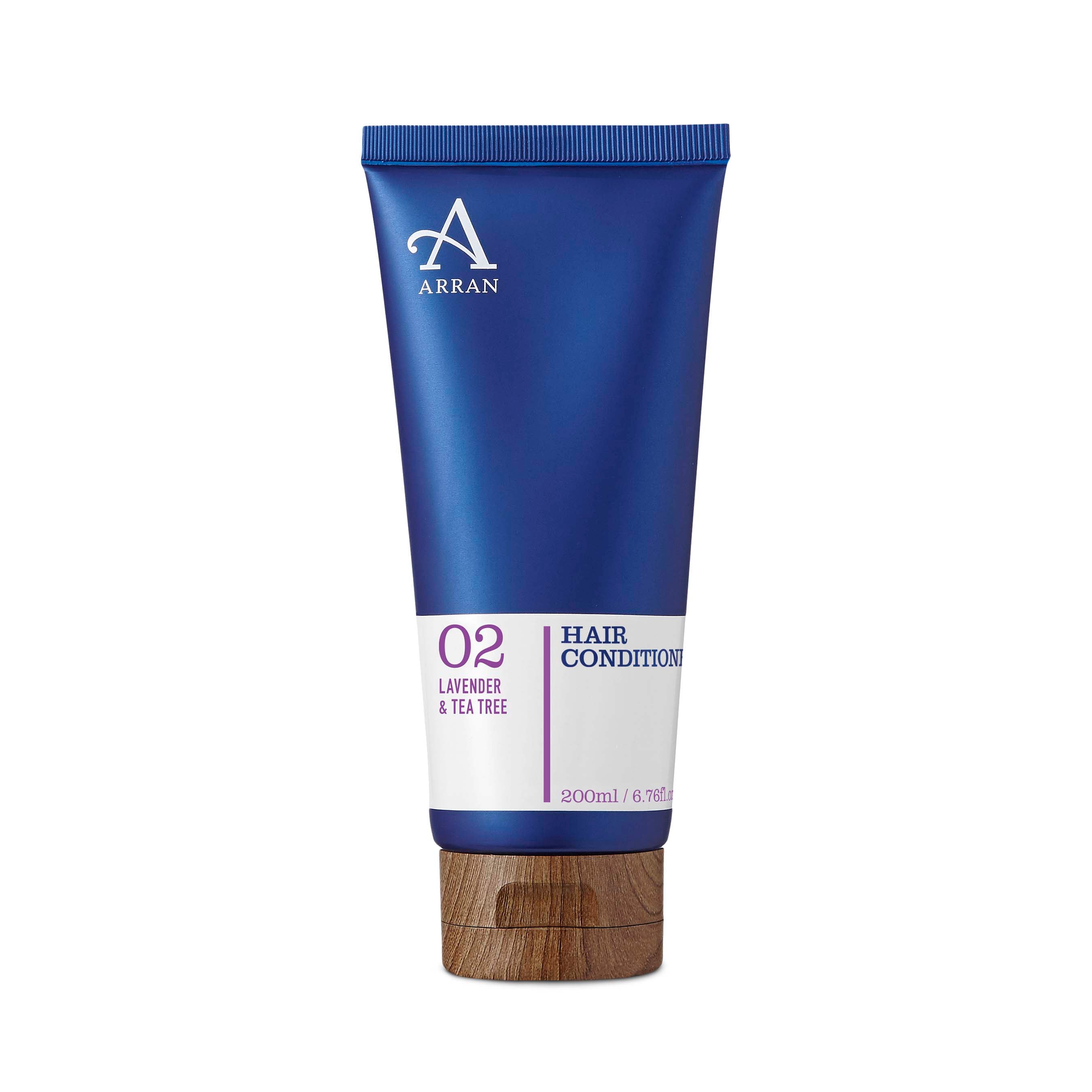 An image of ARRAN Apothecary Lavender & Tea Tree Conditioner 200ml | Made in Scotland | Lave...