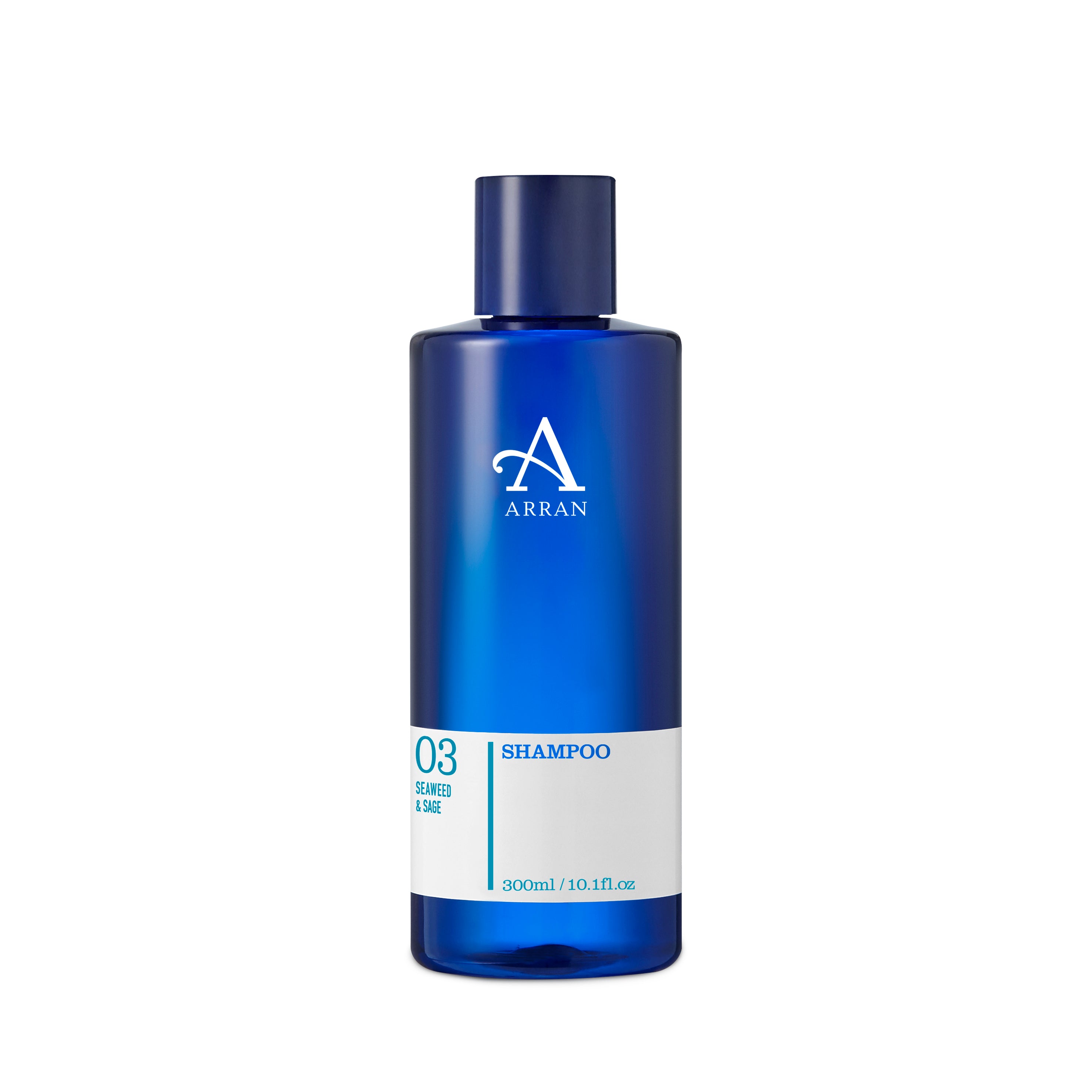 An image of ARRAN Apothecary Seaweed & Sage Shampoo 300ml | Made in Scotland | Seaweed & Sag...