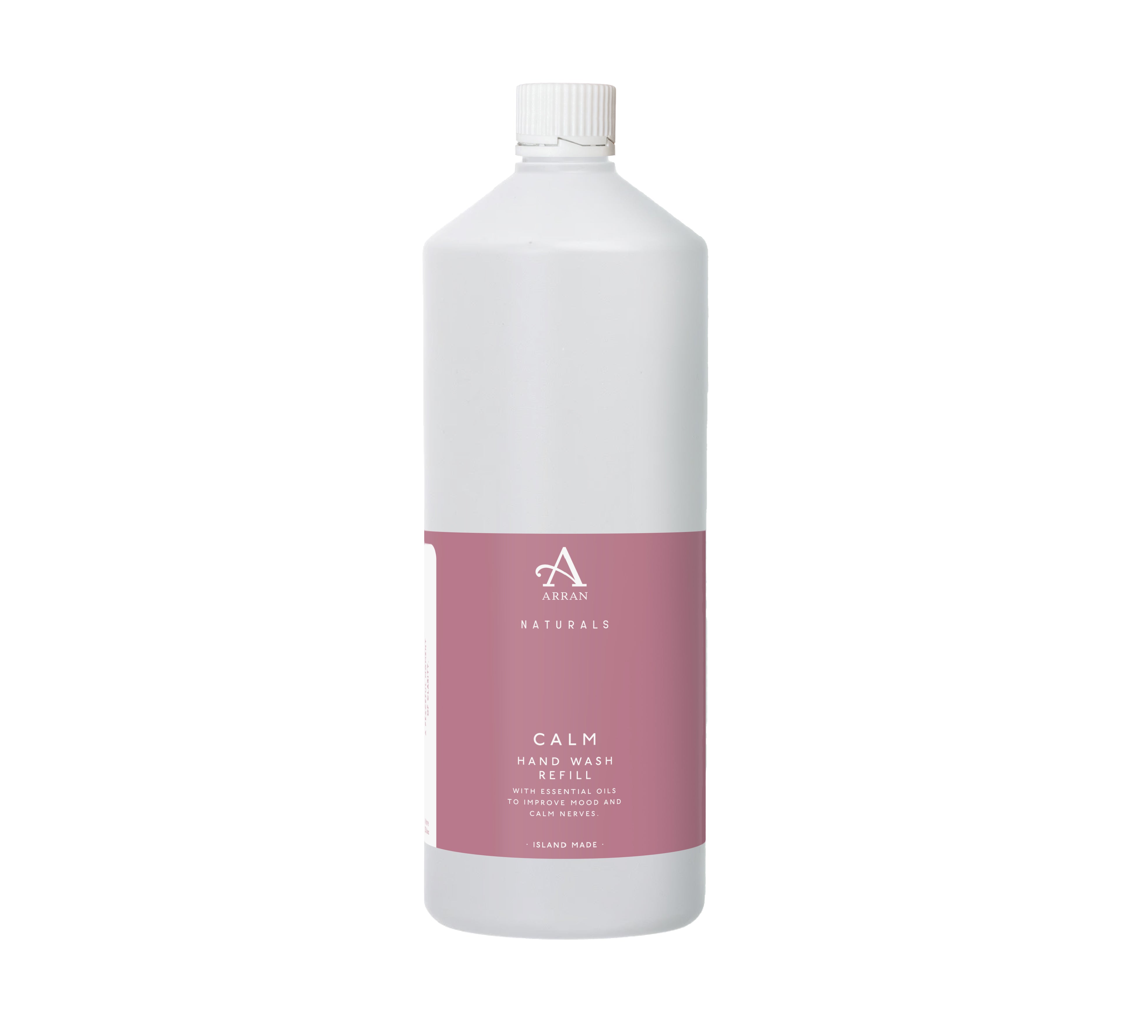 An image of ARRAN Calm Lavender & Chamomile Hand Wash 1L Refill | Made in Scotland | Lavende...