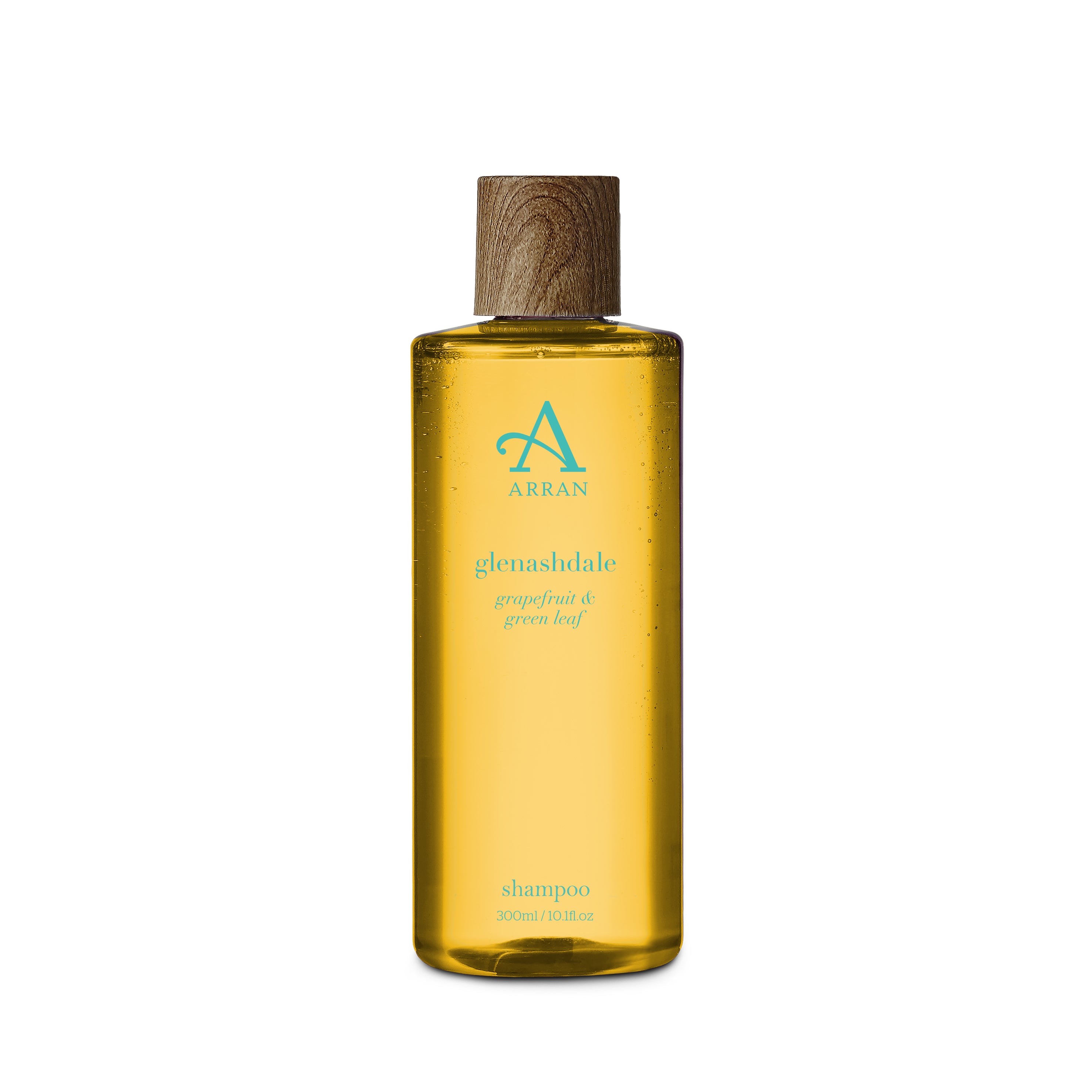 An image of ARRAN Glenashdale 300ml Shampoo | Made in Scotland | Grapefruit & Green Leaf Sce...