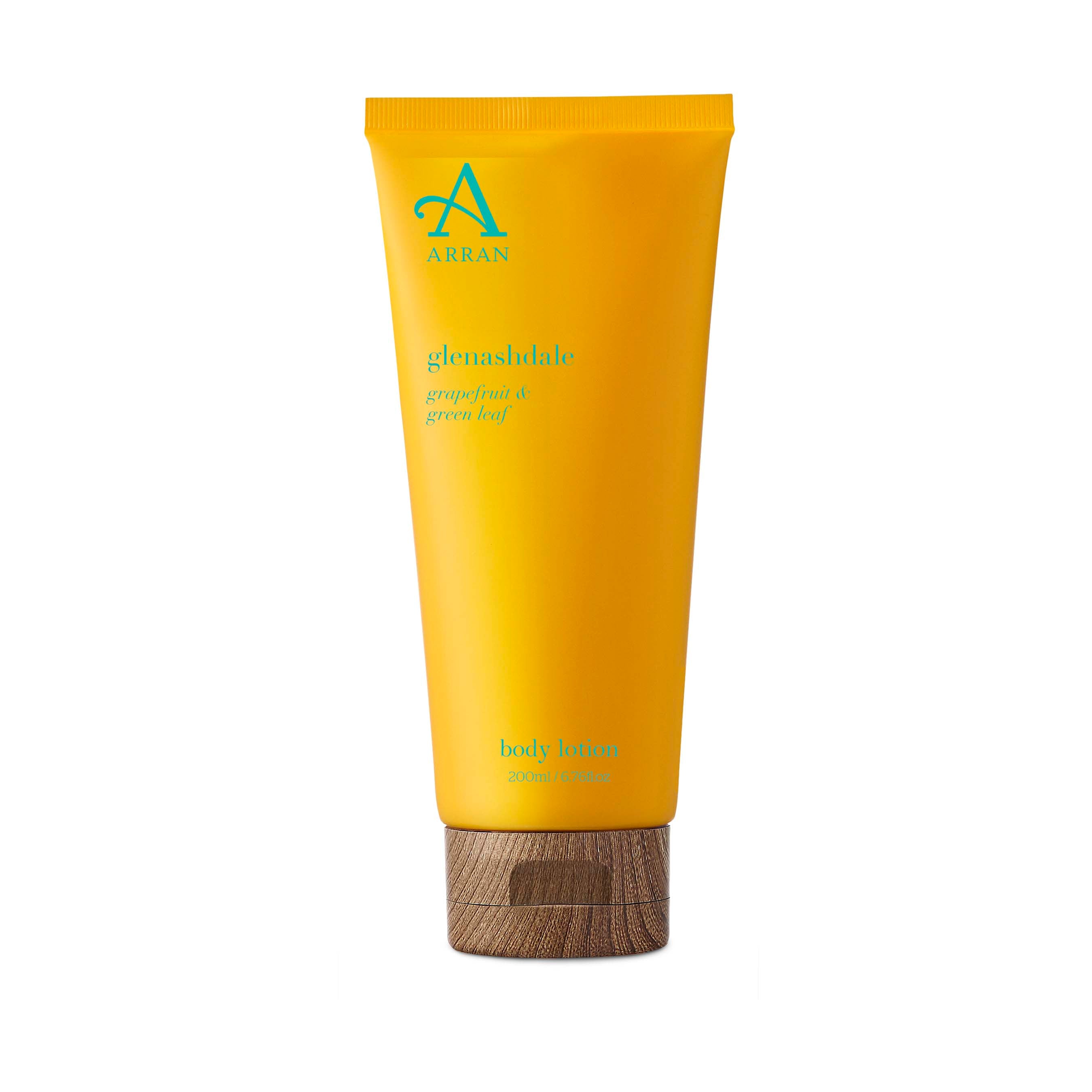 An image of ARRAN Glenashdale Grapefruit Body Lotion 200ml | Made in Scotland | Grapefruit &...