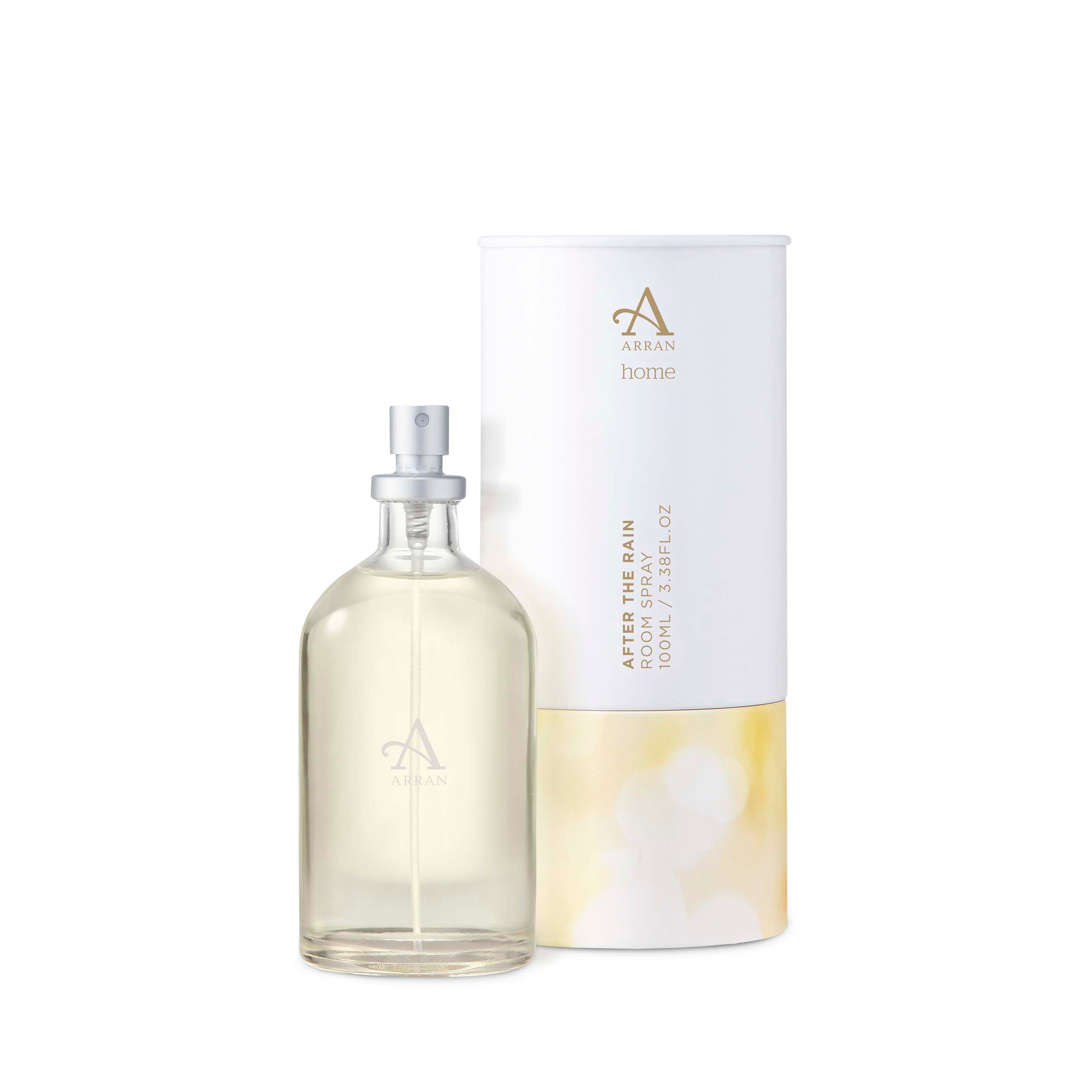 An image of ARRAN After the Rain 100ml Room Spray | Made in Scotland | Lime, Rose & Sandalwo...