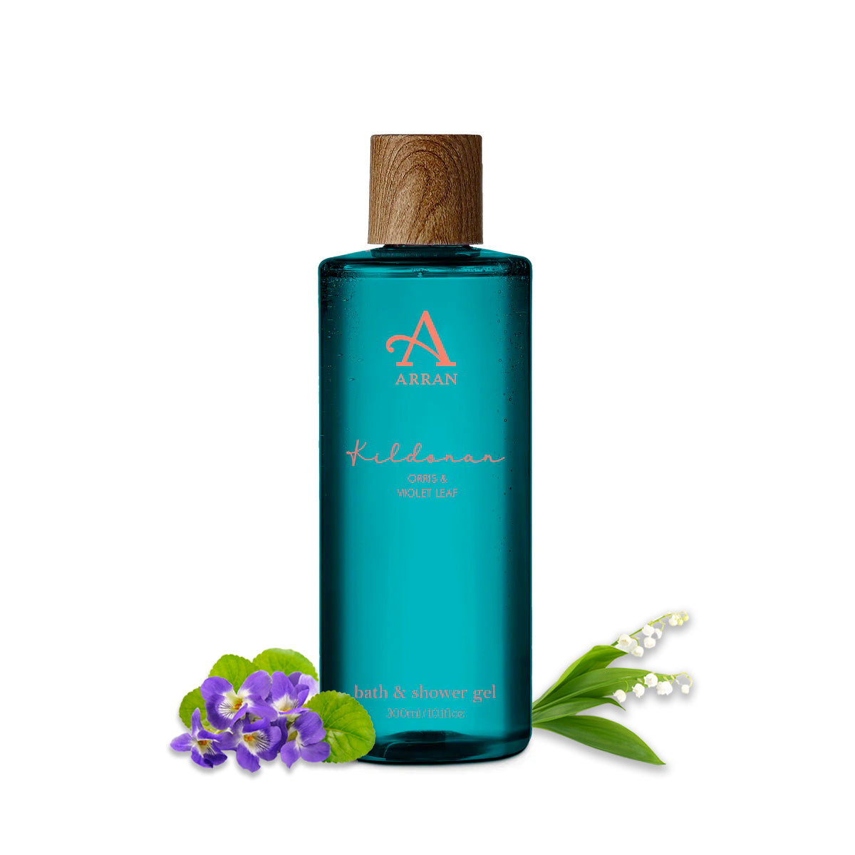 An image of ARRAN Kildonan 300ml Bath & Shower Gel | Made in Scotland | Orris & Violet Leaf ...