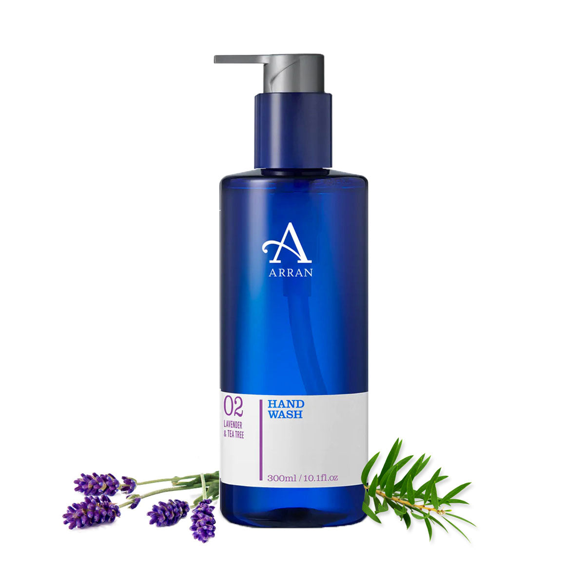 An image of ARRAN Apothecary Lavender & Tea Tree Hand Wash | Made in Scotland | Lavender & T...