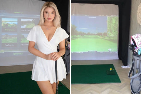 golf simulator lucy robson