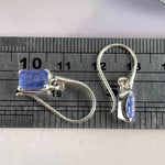 Tanzanite Silver Hook Earrings