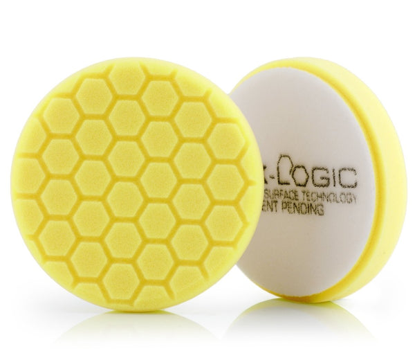 Chemical Guys - HEX LOGIC YELLOW HEAVY CUTTING PAD 5.5 INCH - 140mm