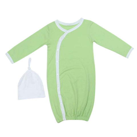 solid color newborn gowns