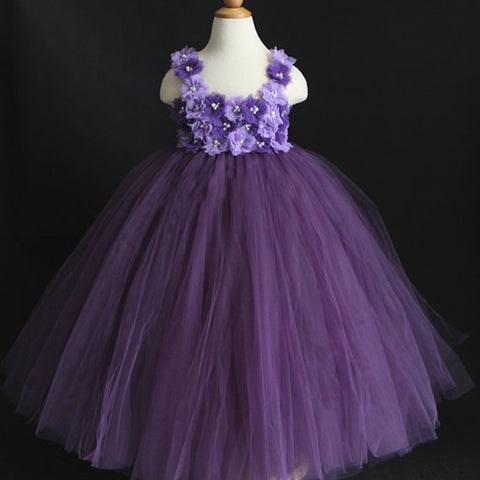 tutu dress purple