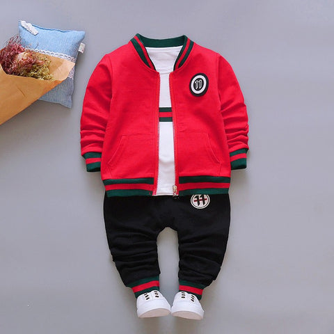 2018 Fashion Kids 3PS Casual Baby Boys Clothes Autumn Girl Suit Childr ...