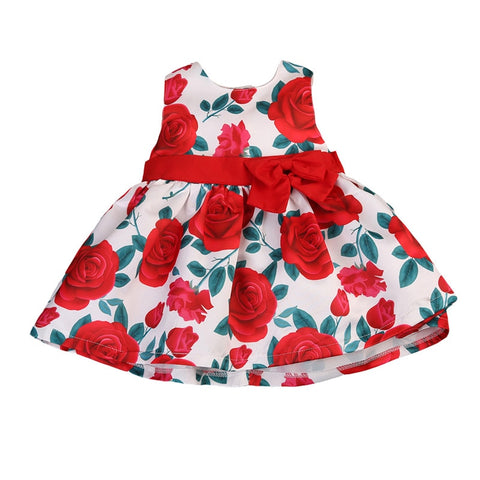 baby dress flower design