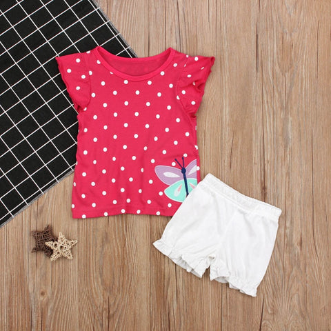 Baby Clothing Set Girl Outfits Summer Baby Boy Top+Shorts Baby Cotton ...