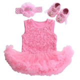baby girl dress and shoes