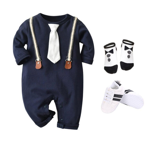 Baby Jumpsuits Boys Clothes Newborn Cotton Long Sleeve Infant Rompers Overalls Toddler Kids Costumes Outfits Combination