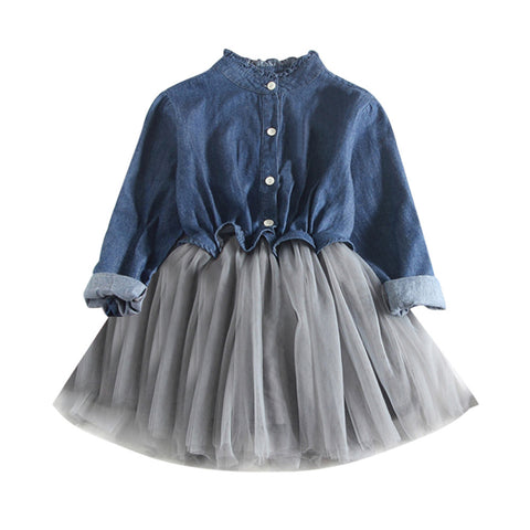 baby long sleeve party dress