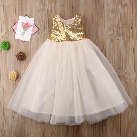 girls tulle gown