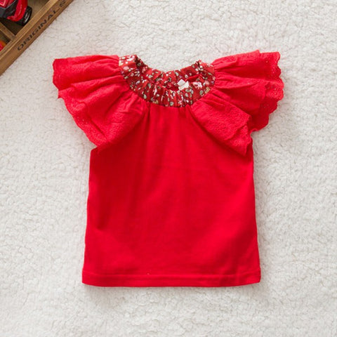 red t shirt for baby girl