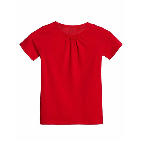 girls red t shirt