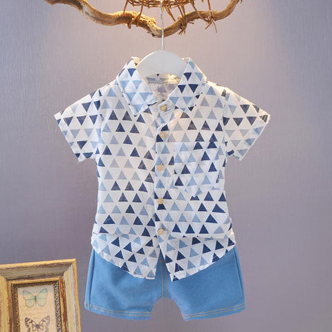denim baby outfit