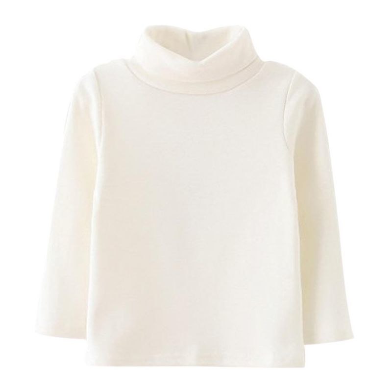Winter Sweatshirts For Girls Kids Clothing Solid Causal Warm Turtlenec ...