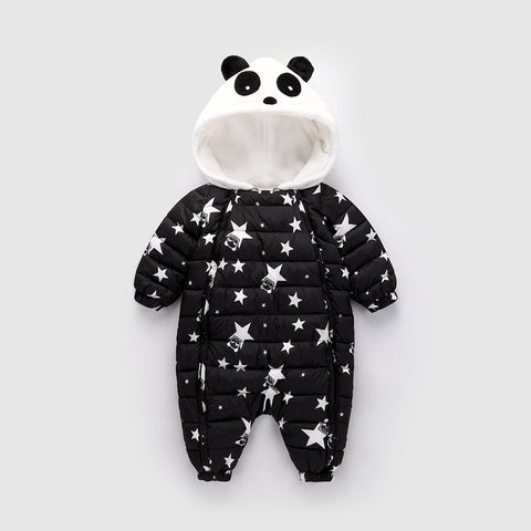 panda snowsuit