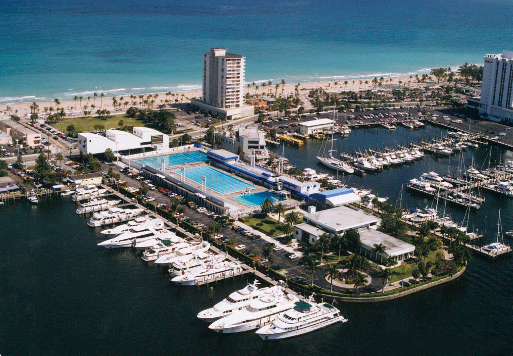 International Swimming Hall of Fame Aerial View