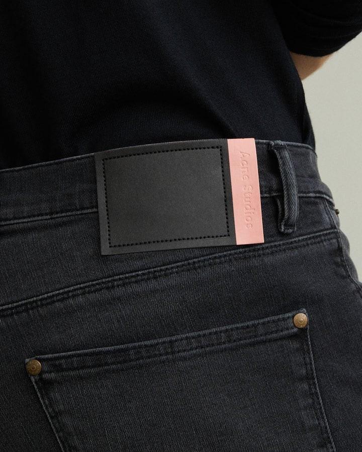 acne studios black jeans