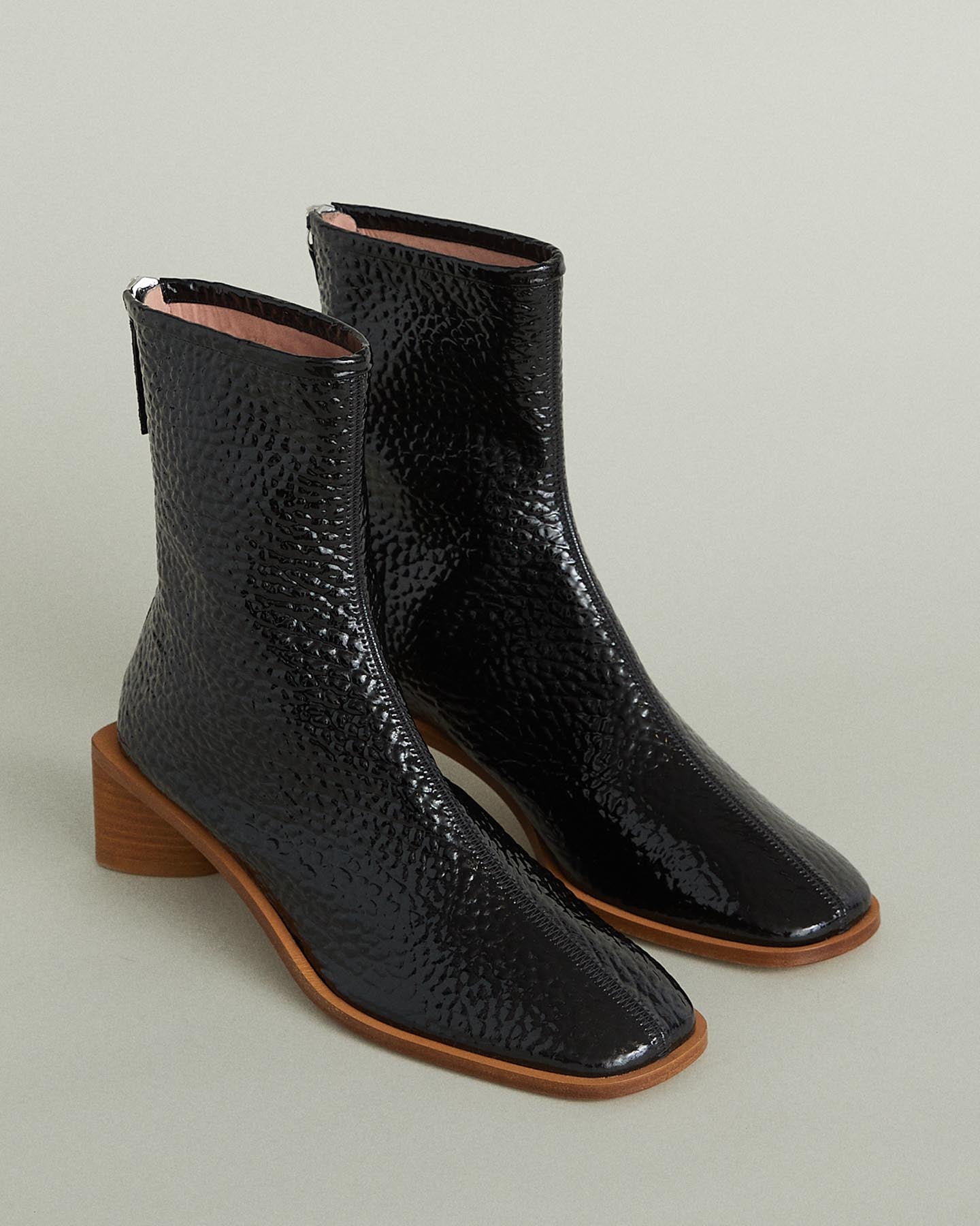 acne studios deconstructed boots