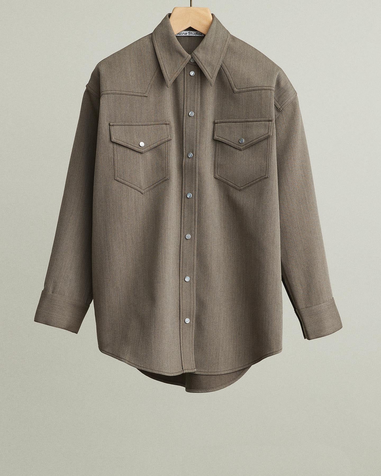 wool western shirt