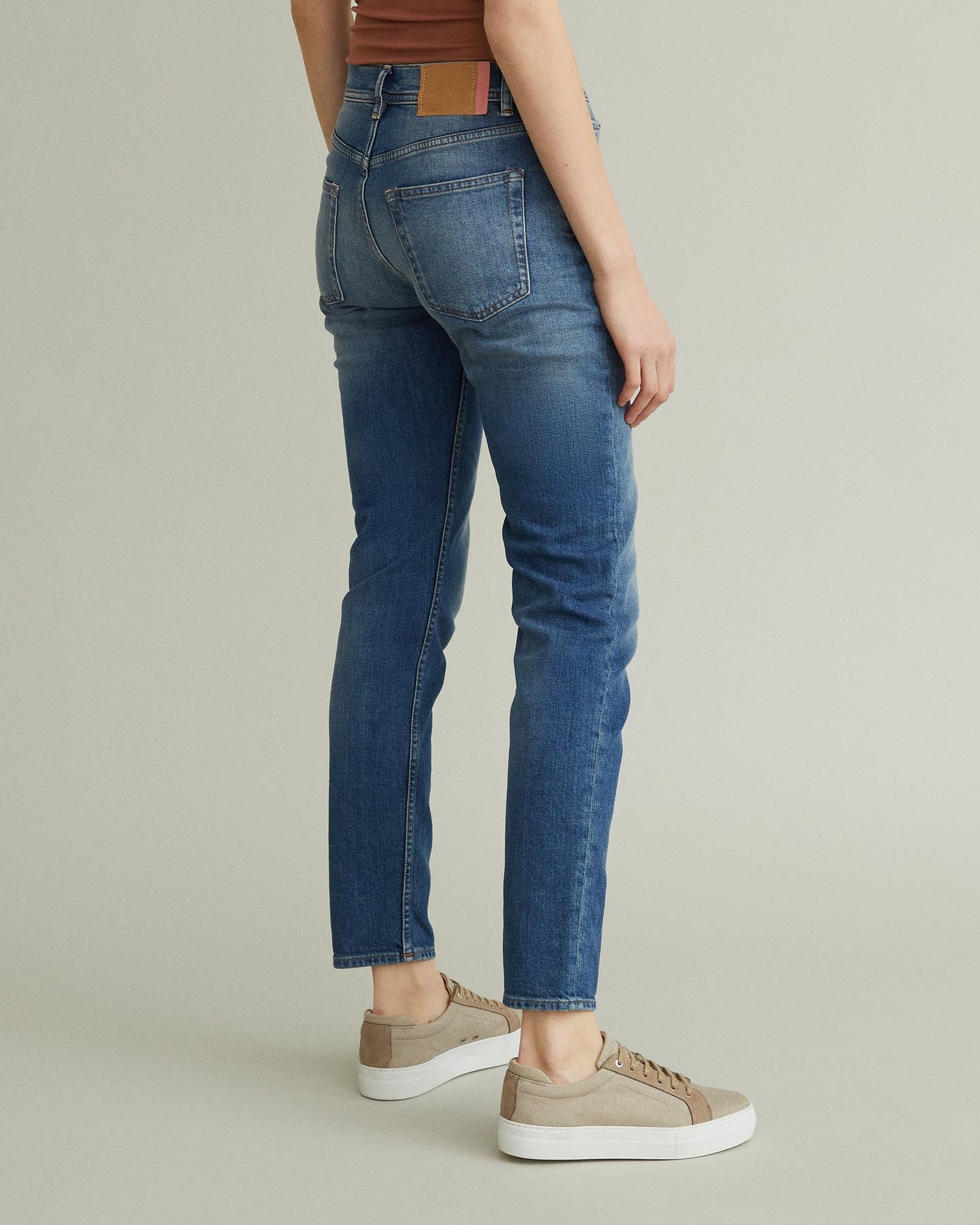 acne high waisted jeans