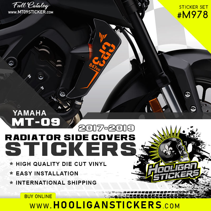 fz 09 radiator side cover